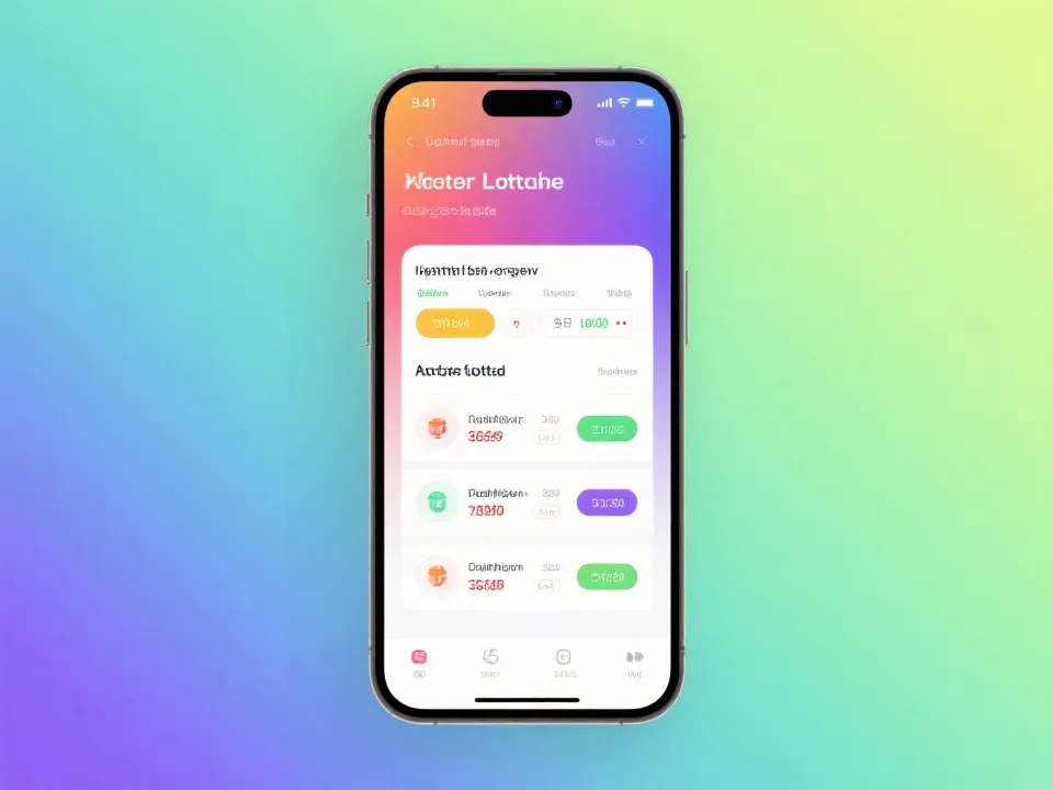 开奖结果移动端示意图